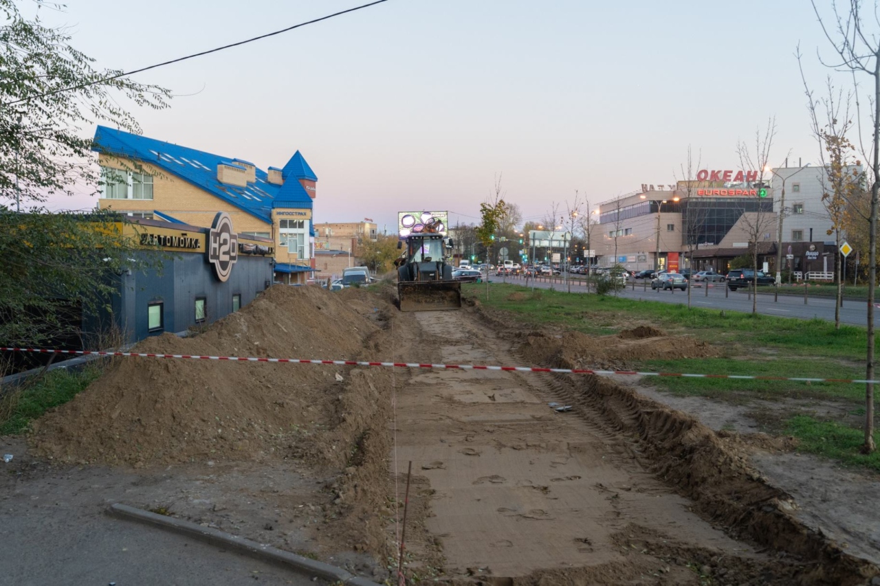 В Жуковском продолжается обустройство народных троп
